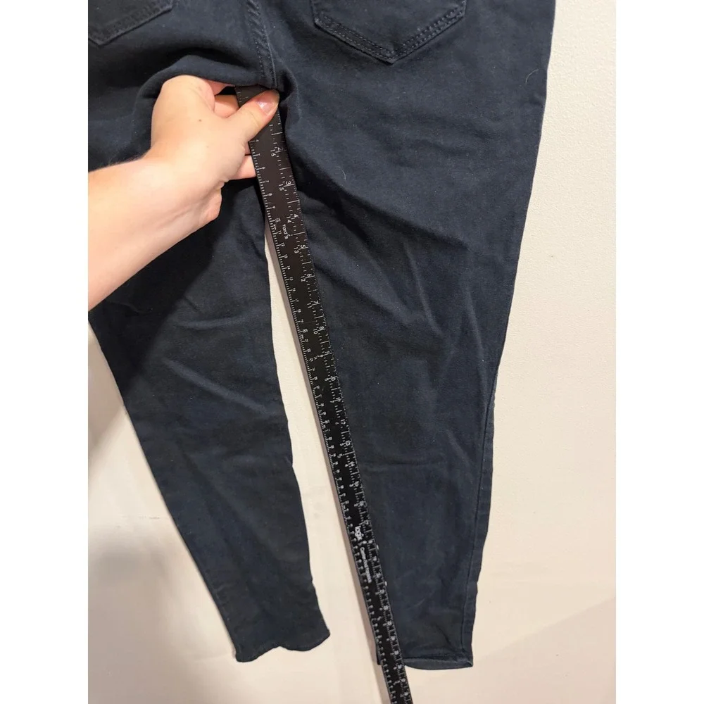 Universal Thread Womens Black Mid Rise Skinny Jeans Size 2/26R Stretch Denim